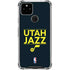 NBA Utah Jazz Standard - Black Google Pixel 5a 5G Clear Case